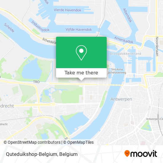 Quteduikshop-Belgium map