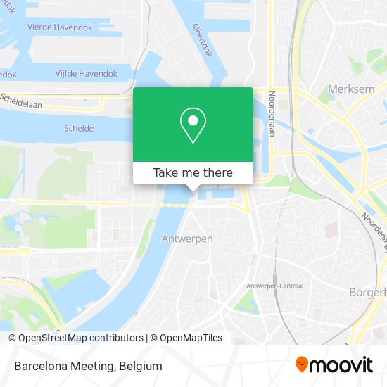 Barcelona Meeting map