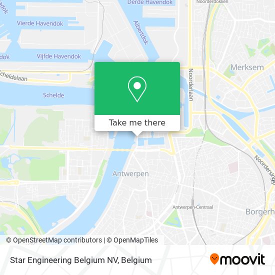 Star Engineering Belgium NV map