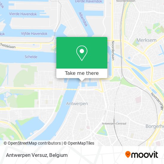 Antwerpen Versuz map