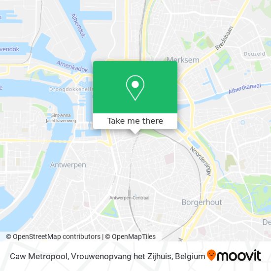 Caw Metropool, Vrouwenopvang het Zijhuis plan