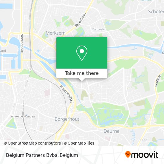 Belgium Partners Bvba map