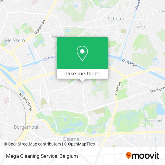 Mega Cleaning Service map
