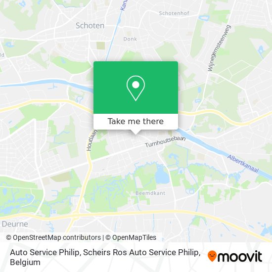 Auto Service Philip, Scheirs Ros Auto Service Philip plan