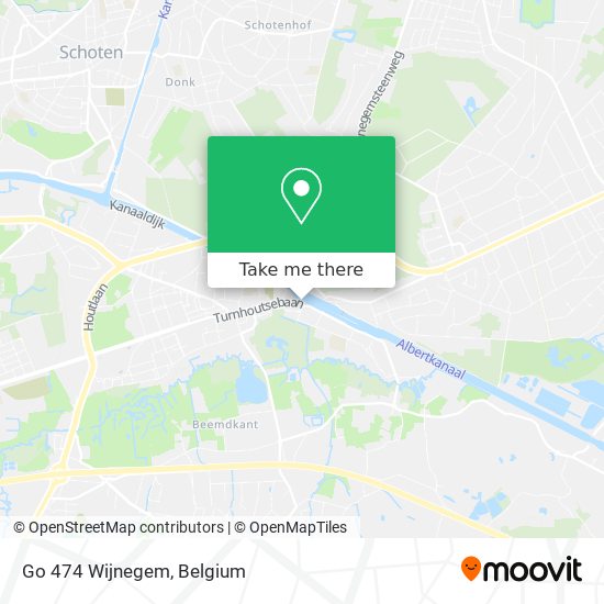 Go 474 Wijnegem map