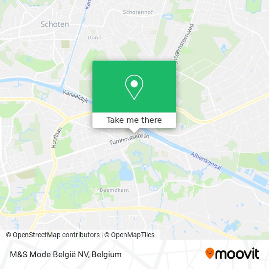 M&S Mode België NV map