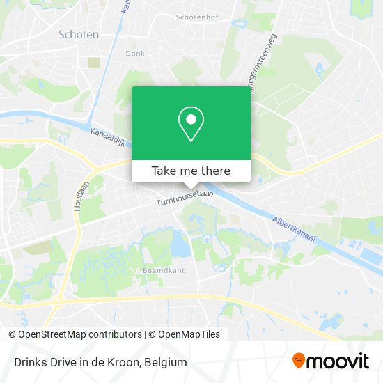 Drinks Drive in de Kroon plan