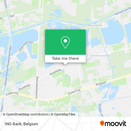 ING Bank map