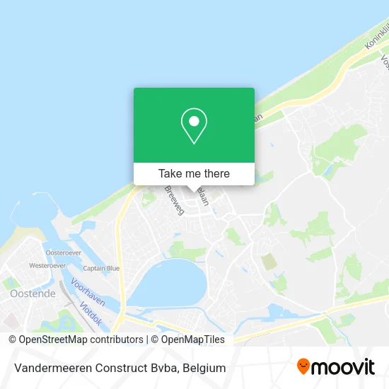 Vandermeeren Construct Bvba map