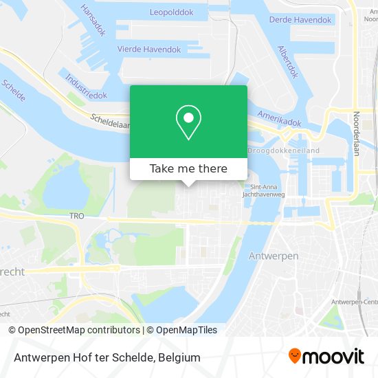 Antwerpen Hof ter Schelde plan