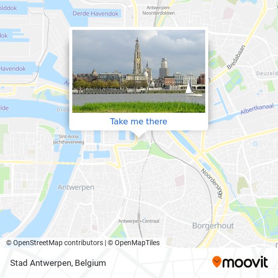 Stad Antwerpen plan
