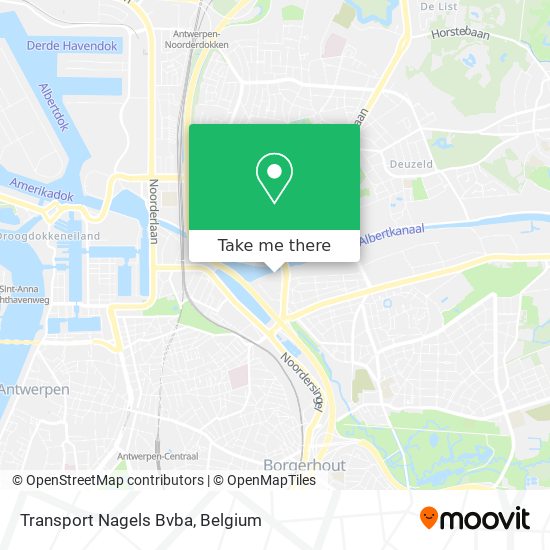 Transport Nagels Bvba map
