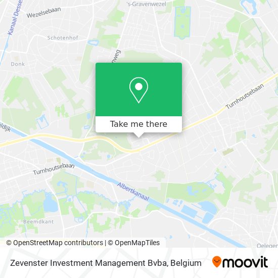 Zevenster Investment Management Bvba map