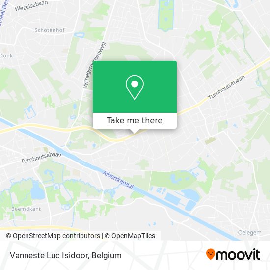 Vanneste Luc Isidoor map