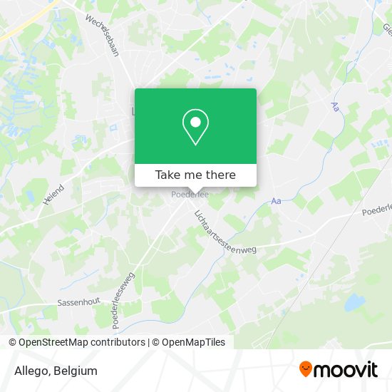 Allego map