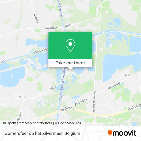 Zomersfeer op het Zilvermeer plan
