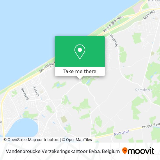 Vandenbroucke Verzekeringskantoor Bvba plan