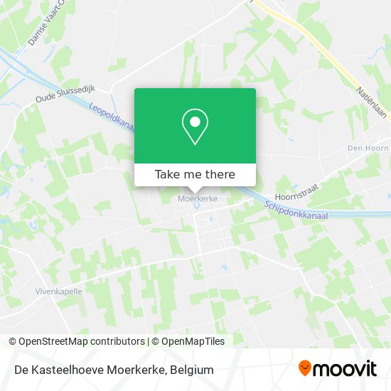 De Kasteelhoeve Moerkerke plan