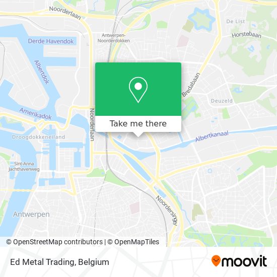 Ed Metal Trading map