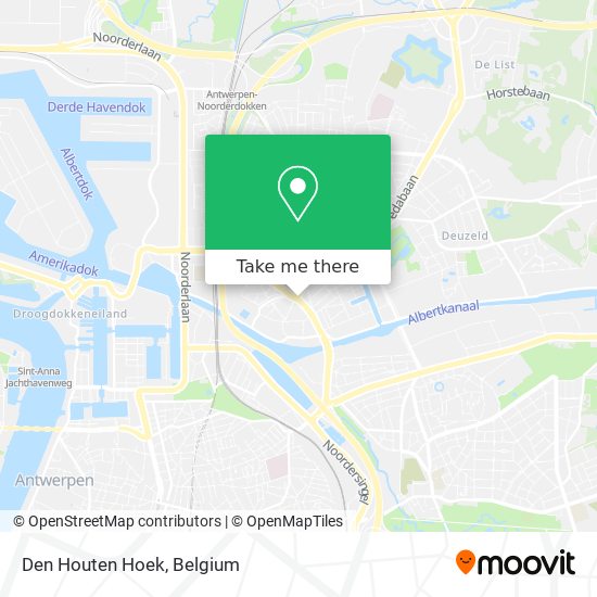 Den Houten Hoek map