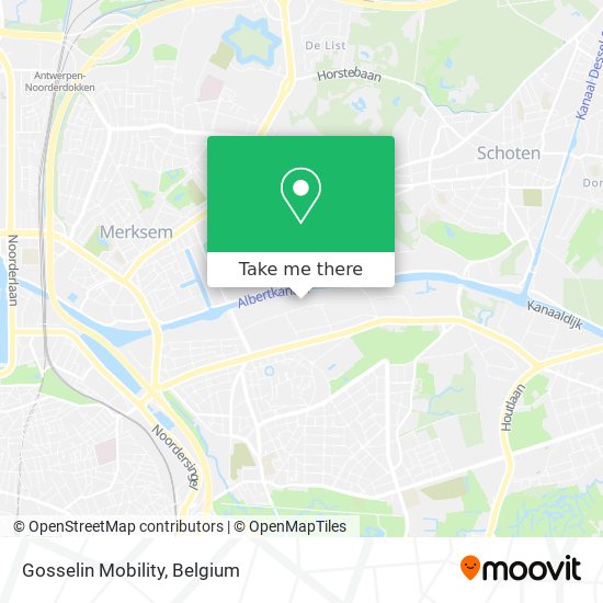Gosselin Mobility map