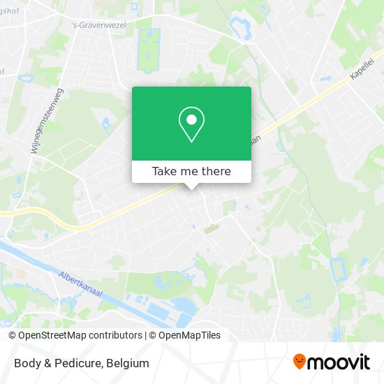 Body & Pedicure map