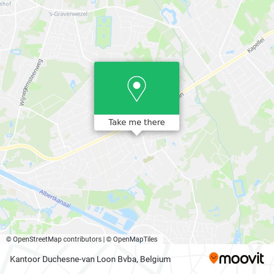 Kantoor Duchesne-van Loon Bvba map