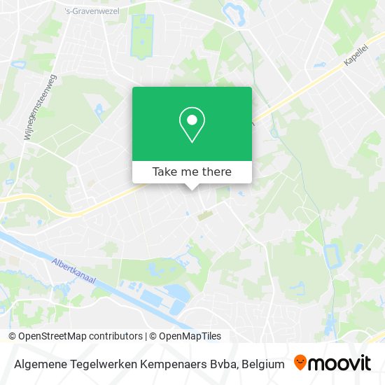 Algemene Tegelwerken Kempenaers Bvba plan