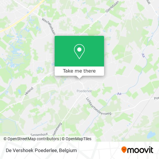 De Vershoek Poederlee plan