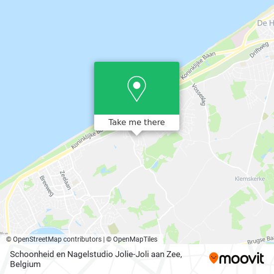 Schoonheid en Nagelstudio Jolie-Joli aan Zee map
