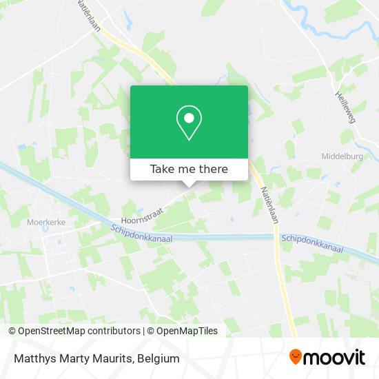 Matthys Marty Maurits map