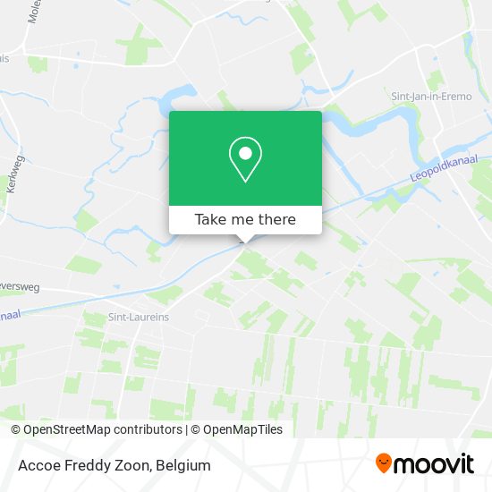 Accoe Freddy Zoon map