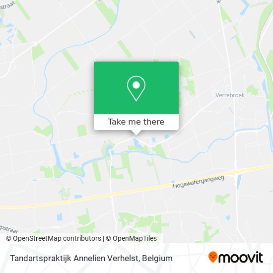 Tandartspraktijk Annelien Verhelst plan