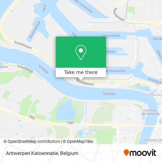 Antwerpen Katoennatie map