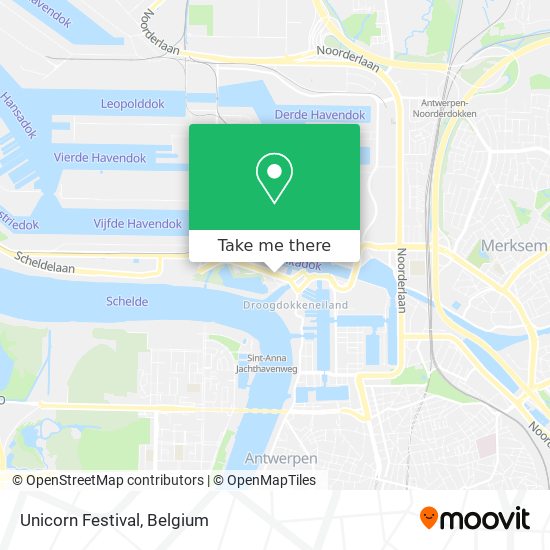 Unicorn Festival map