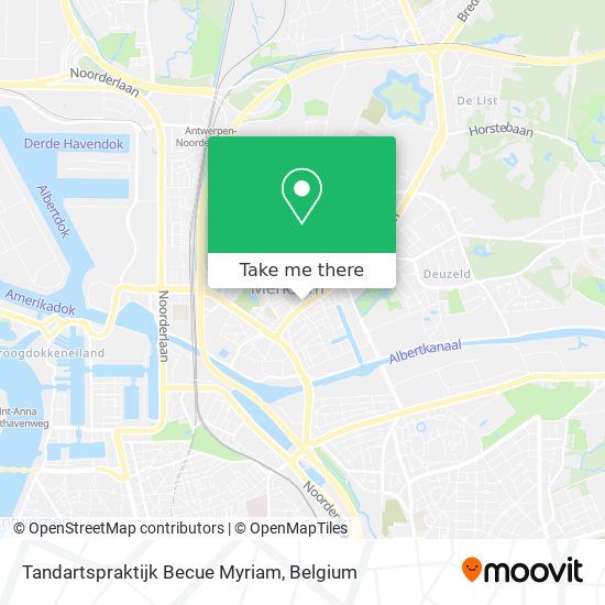 Tandartspraktijk Becue Myriam map