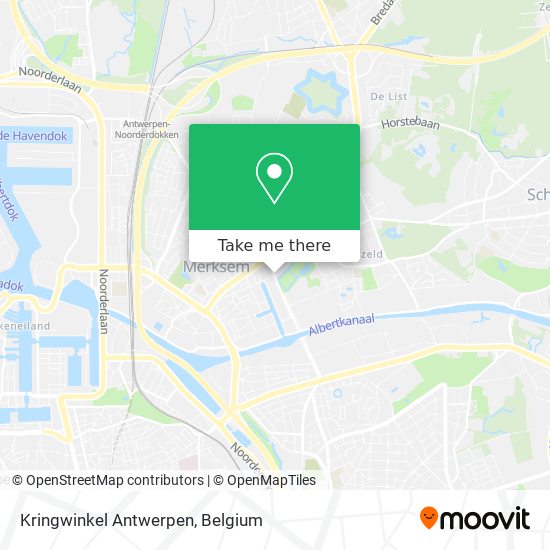 Kringwinkel Antwerpen plan