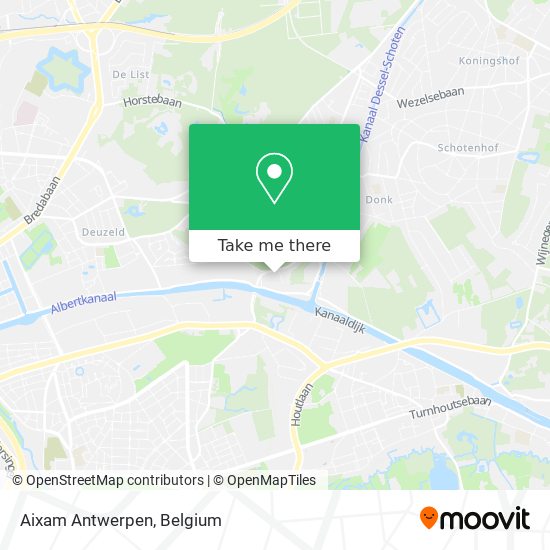 Aixam Antwerpen plan