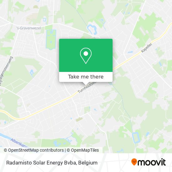 Radamisto Solar Energy Bvba map