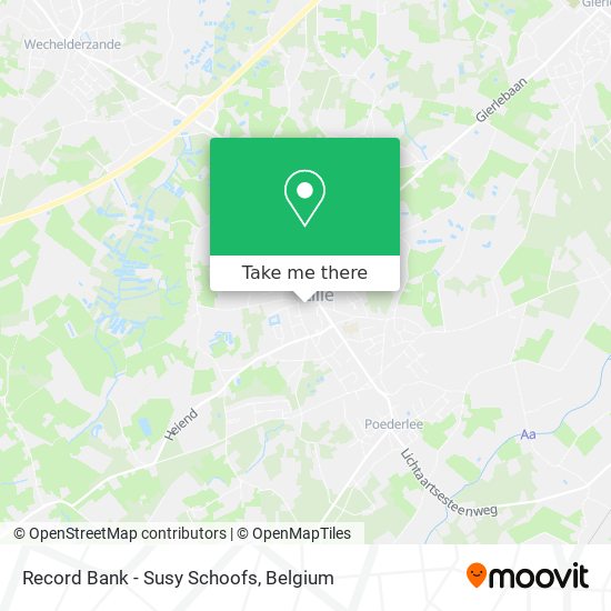 Record Bank - Susy Schoofs map