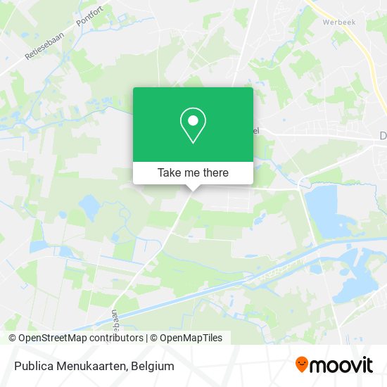 Publica Menukaarten map