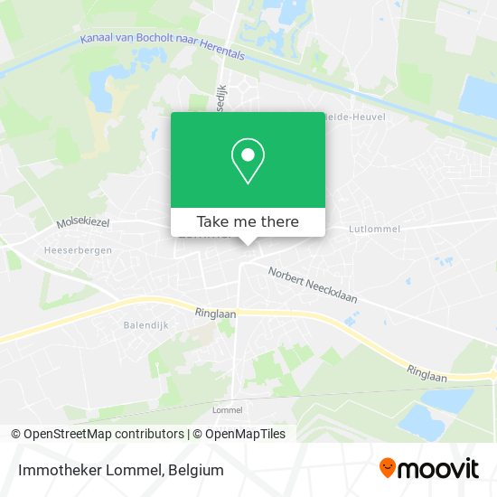 Immotheker Lommel map