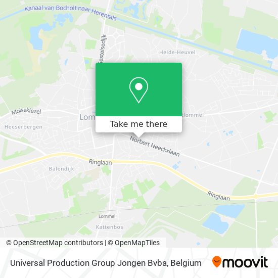 Universal Production Group Jongen Bvba plan