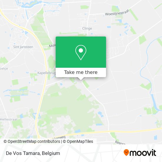 De Vos Tamara map