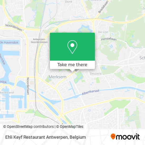 Ehli Keyf Restaurant Antwerpen map