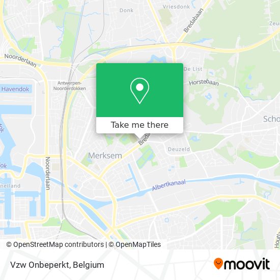 Vzw Onbeperkt map