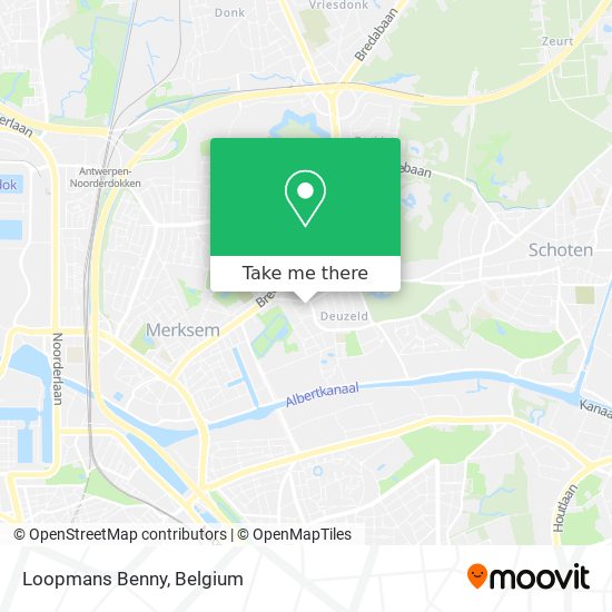 Loopmans Benny map