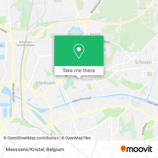 Meessens/Kristel map