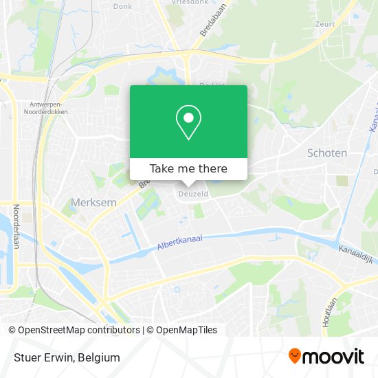 Stuer Erwin map