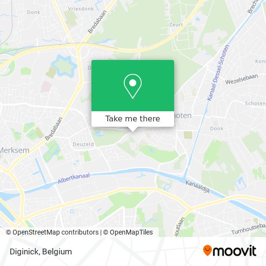 Diginick map